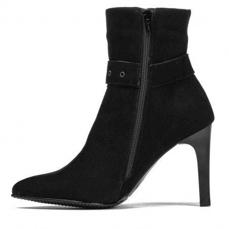 Damenstiefel 1182 schwarz Antilope