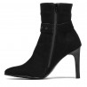 Damenstiefel 1182 schwarz Antilope