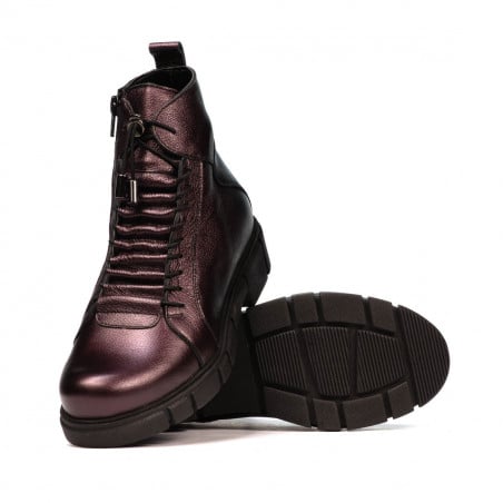 Damenstiefel 3355 Perlmutt Lila