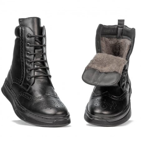 Herrenstiefel 4122 Schwarz