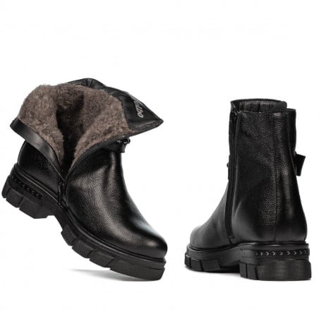 Damenstiefel 3352 schwarz