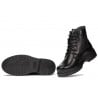 Jugendstiefel 4007 schwarz kombiniert