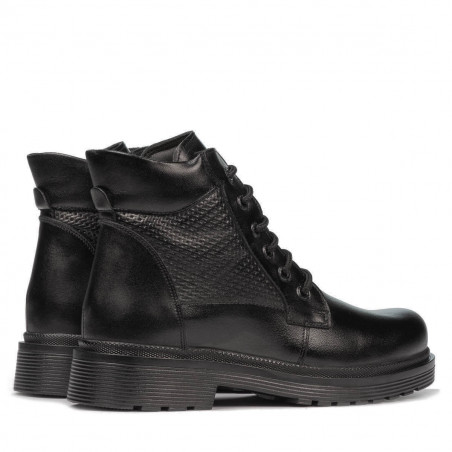 Jugendstiefel 4007 schwarz kombiniert
