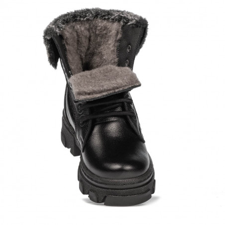 Kinderstiefel 3022 schwarz