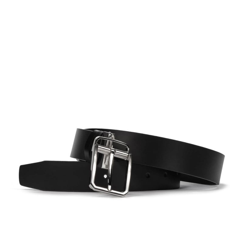 Herren-Gürtel 35b schwarz+schwarz matt