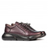 Damen Casual Schuhe 6032 Perlmutt Lila