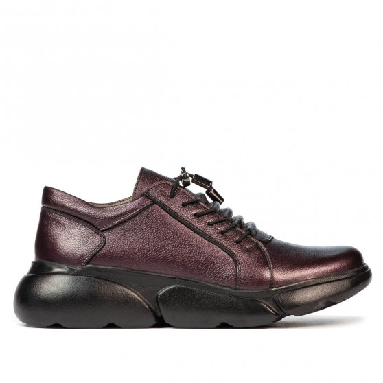 Damen Casual Schuhe 6032 Perlmutt Lila Damen Casual Schuhe 6032 Perlmutt Lila