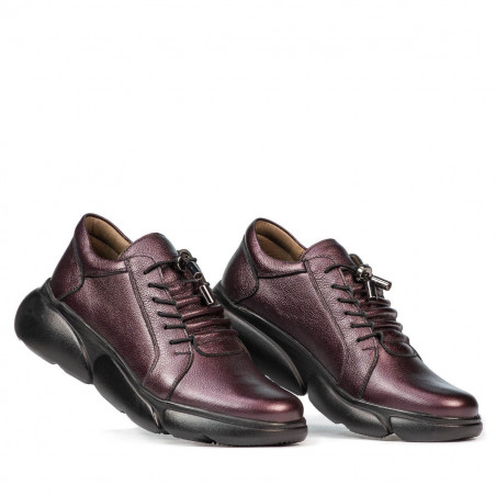 Damen Casual Schuhe 6032 Perlmutt Lila