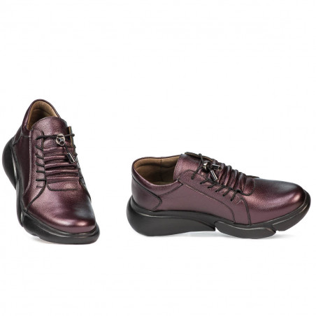 Damen Casual Schuhe 6032 Perlmutt Lila