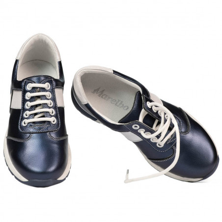 Kinderschuhe 2005 indigo sifef+weiß
