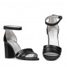 Damen Sandalen 1277 Schwarz