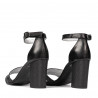 Damen Sandalen 1277 Schwarz