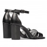 Damen Sandalen 1277 Schwarz