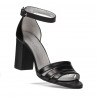 Damen Sandalen 1277 Schwarz