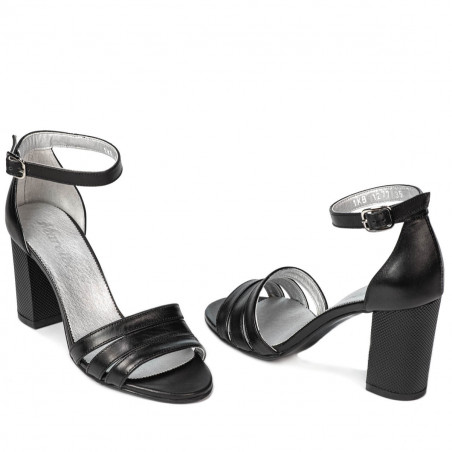 Damen Sandalen 1277 Schwarz