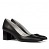 Elegante Damenschuhe 1283 Schwarz
