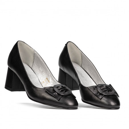 Elegante Damenschuhe 1274 Schwarz