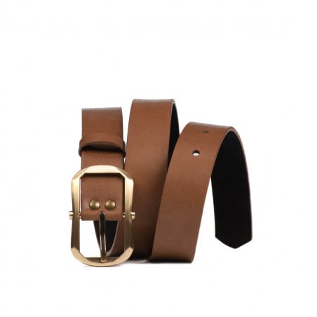 Damen Gürtel 23m braun