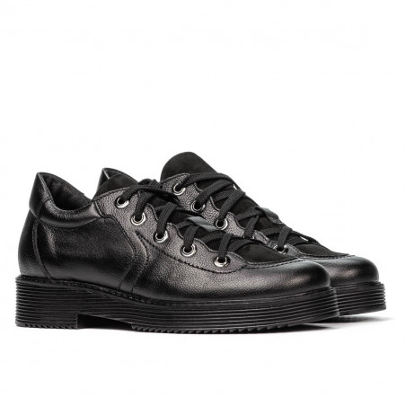 Damen Freizeitschuhe 6026 schwarz kombiniert
