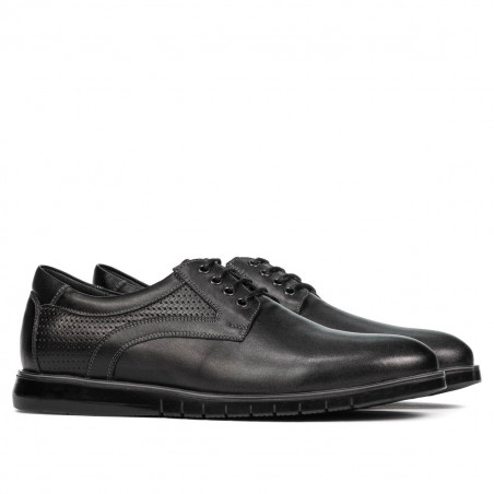 Lässige Schuhe 929 in Schwarz kombiniert