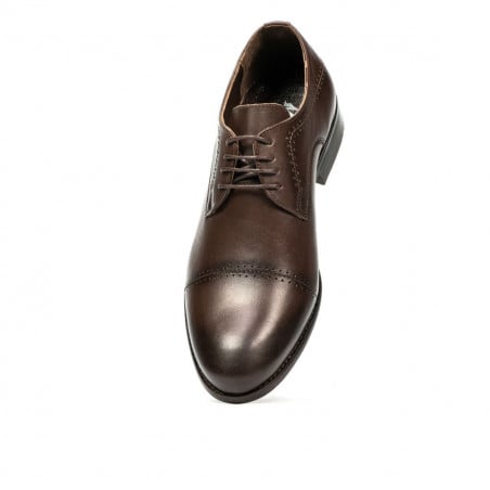 Elegante Herrenschuhe (große Größen) 822m a Kaffee