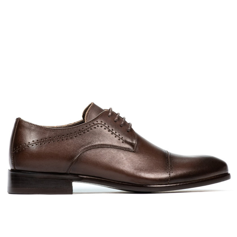 Elegante Herrenschuhe (große Größen) 822m a Kaffee
