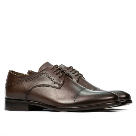 Elegante Herrenschuhe (große Größen) 822m a Kaffee