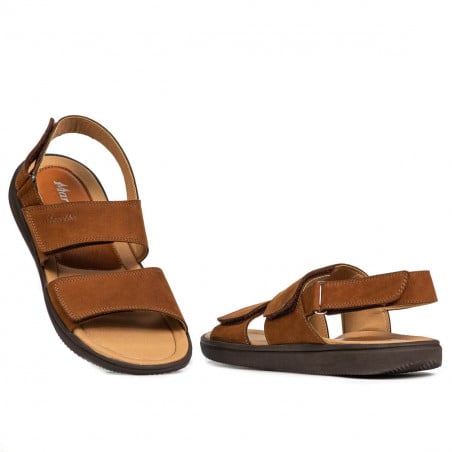 Herrensandalen 348 Bufo Braun