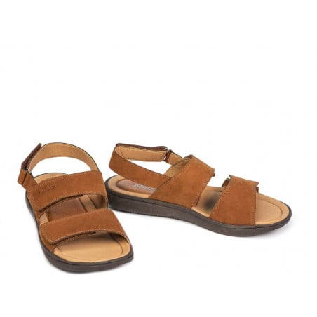 Herrensandalen 348 Bufo Braun