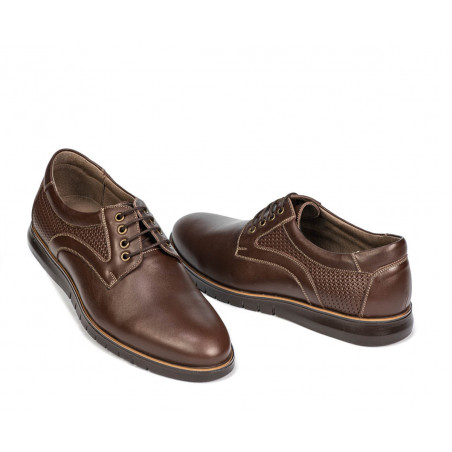 Casualschuhe 929 braun kombiniert