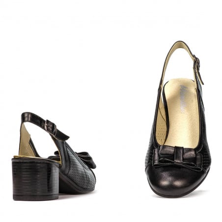 Damensandalen 5013 schwarz