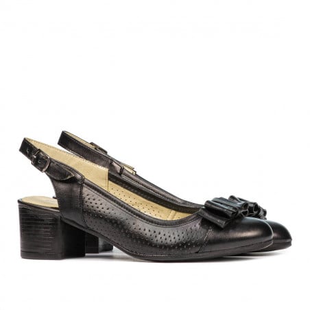 Damensandalen 5013 schwarz