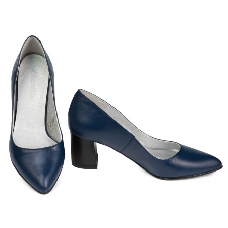 Elegante Damenschuhe 1283 Indigo