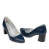 Elegante Damenschuhe 1283 Indigo