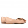 Damen Ballerinas 6033 Nude Kombiniert