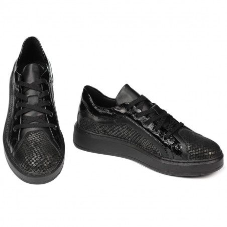 Casual/Sport Schuhe 6035 schwarz kombiniert
