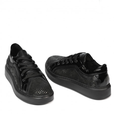 Casual/Sport Schuhe 6035 schwarz kombiniert