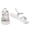 Kindersandalen 538 perlweiß (silbern)