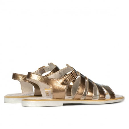 Damensandalen 5077 kupferfarben