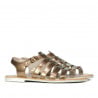 Damensandalen 5077 kupferfarben