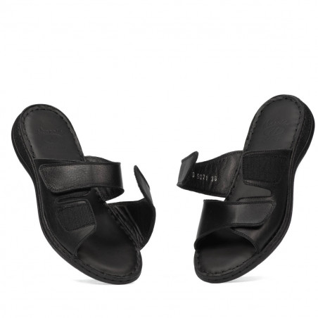 Damensandalen 5071 schwarz