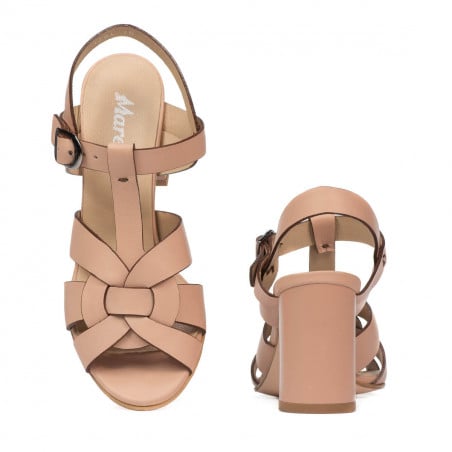 Damensandalen 1284 Nude