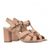 Damensandalen 1284 Nude