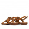 Damen Sandalen 5073 Kamel Velours