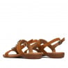 Damen Sandalen 5073 Kamel Velours