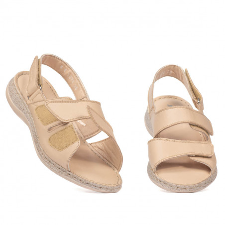 Damensandalen 5072 Puderton