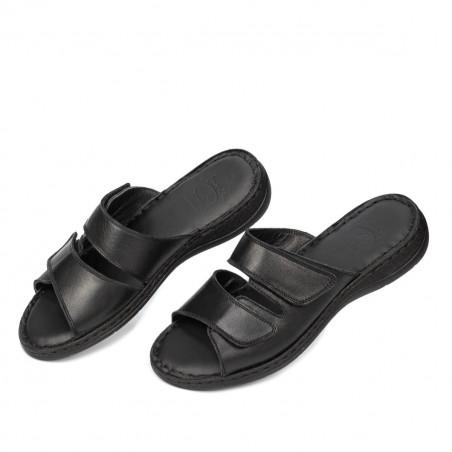 Damensandalen 5071 schwarz