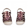 Damen Sandalen 5077 Perlmutt Lila