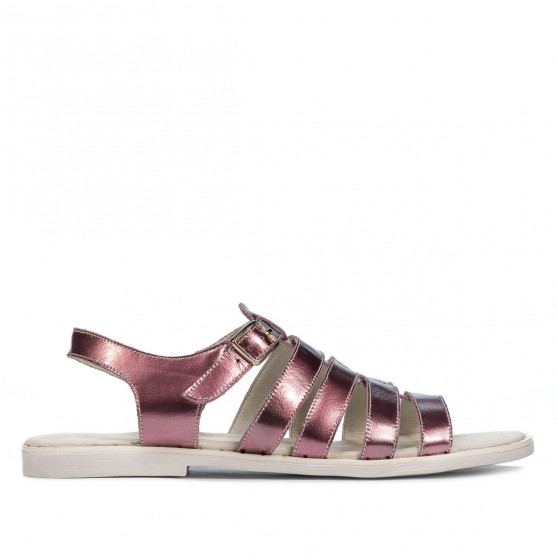 Damen Sandalen 5077 Perlmutt Lila Damen Sandalen 5077 Perlmutt Lila