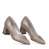 Elegante Damenschuhe 1283 Cappuccino